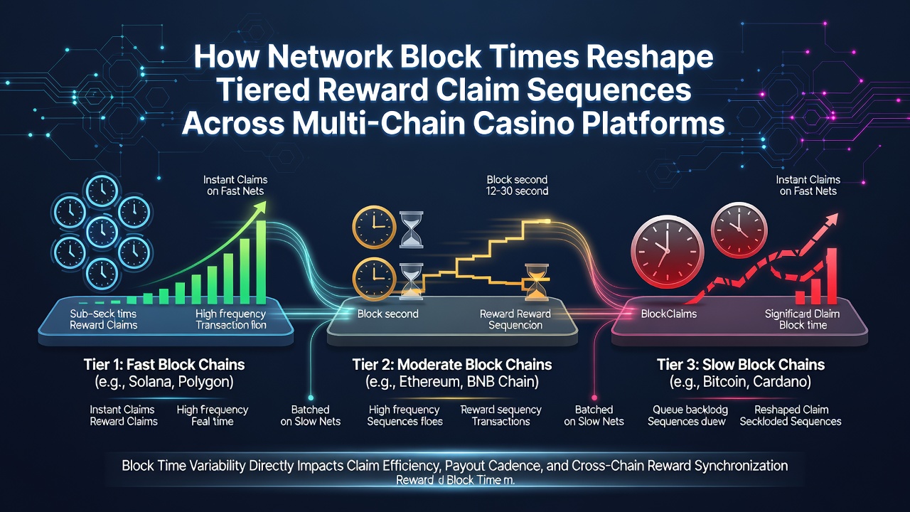 Analyse von Multi-Chain-Transaktionen und Belohnungsansprüchen unter Berücksichtigung unterschiedlicher Blockzeiten