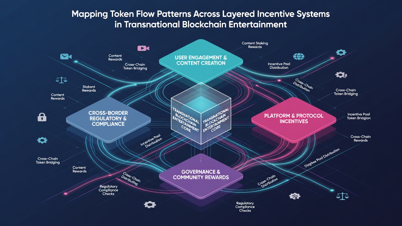 Detaillierte Darstellung von Liquiditätspools und Tokenströmen in europäischen Blockchain-Venues