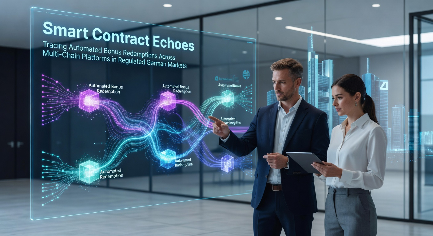 Visualisierung von Smart Contracts und automatisierten Prozessen in Multi-Chain-Blockchain-Umgebungen für Bonus-Einlösungen