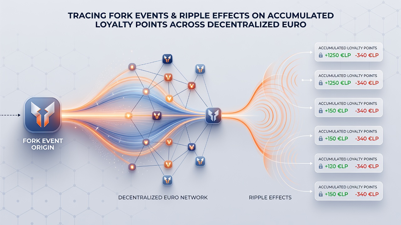 Analyse der Ripple-Effekte von Forks auf Loyalty Points in dezentralen Plattformen